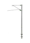 Sommerfeldt 120 - H0 Beton-Streckenmast, Aluminium